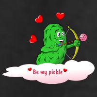 Be My Pickle, Fun Pickleball, Valentines Day Pickleball 11oz C Handle Ceramic Mug