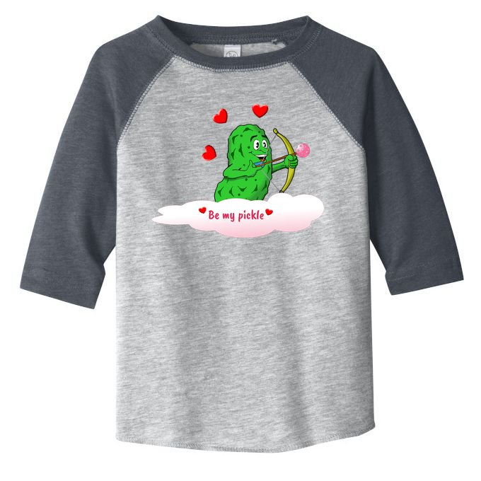 Be My Pickle, Fun Pickleball, Valentines Day Pickleball Toddler Fine Jersey T-Shirt