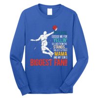 Basketball Mama Player Hoop Junkie Mothers Day Mom Gift Long Sleeve Shirt