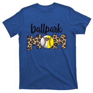 Ballpark Mom Proud Baseball Softball Player Mother Gift T-Shirt