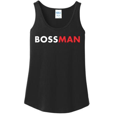 Boss Man Popular Gift Idea Boss Day Ladies Essential Tank