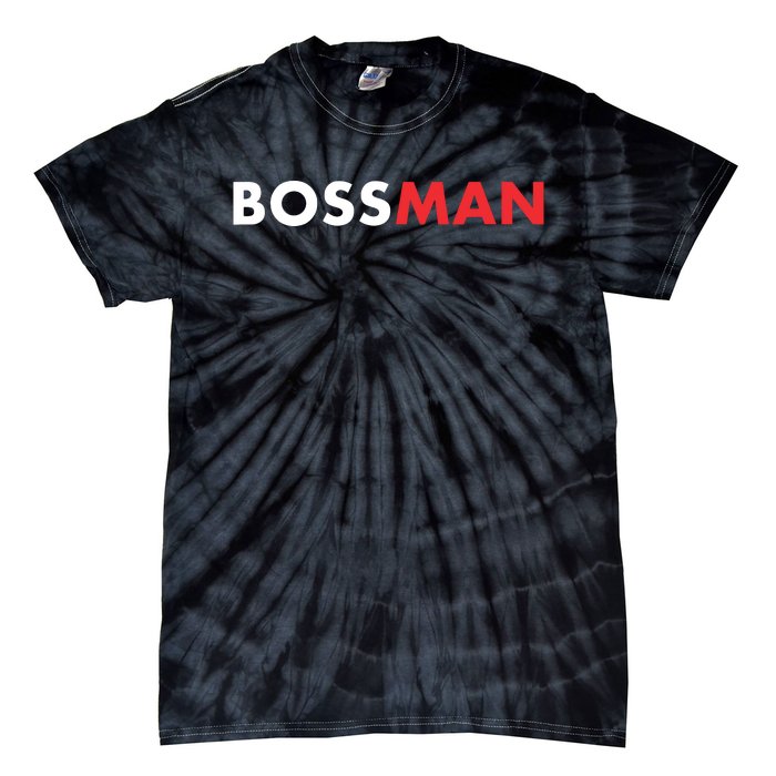 Boss Man Popular Gift Idea Boss Day Tie-Dye T-Shirt