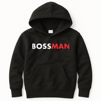 Boss Man Popular Gift Idea Boss Day Kids Hoodie