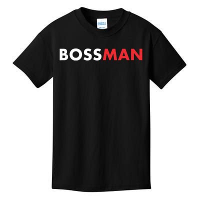 Boss Man Popular Gift Idea Boss Day Kids T-Shirt