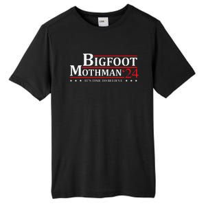 Bigfoot Mothman President 2024 Election Campaign Tall Fusion ChromaSoft Performance T-Shirt