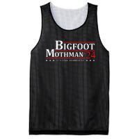 Bigfoot Mothman President 2024 Election Campaign Mesh Reversible Basketball Jersey Tank