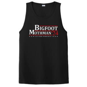 Bigfoot Mothman President 2024 Election Campaign PosiCharge Competitor Tank