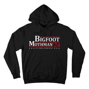 Bigfoot Mothman President 2024 Election Campaign Tall Hoodie