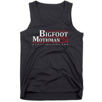 Bigfoot Mothman President 2024 Election Campaign Tank Top