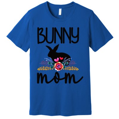 Bunny Mom Proud Rabbit Mom Bunny Lover Bunny Momma Gift Premium T-Shirt