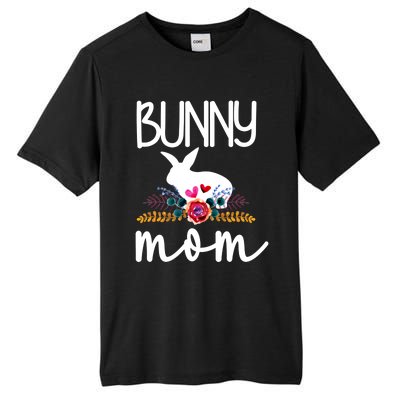 Bunny Mom Proud Rabbit Mom Bunny Lover Bunny Momma Meaningful Gift Tall Fusion ChromaSoft Performance T-Shirt