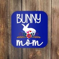 Bunny Mom Proud Rabbit Mom Bunny Lover Bunny Momma Meaningful Gift Coaster