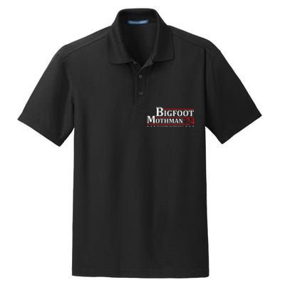 Bigfoot Mothman President 2024 Election Campaign Dry Zone Grid Polo