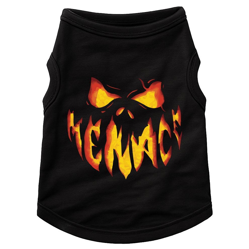 Bam Menace Pumpkin Doggie Tank