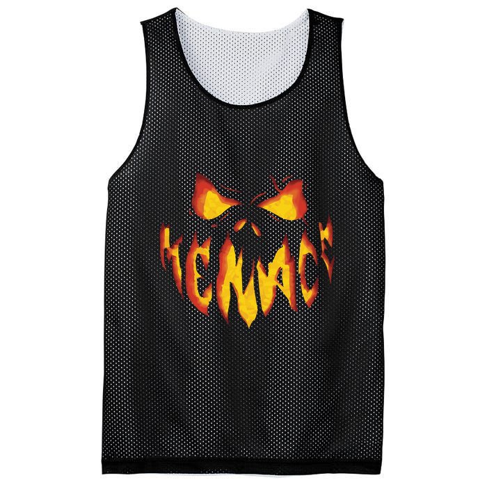 Bam Menace Pumpkin Mesh Reversible Basketball Jersey Tank