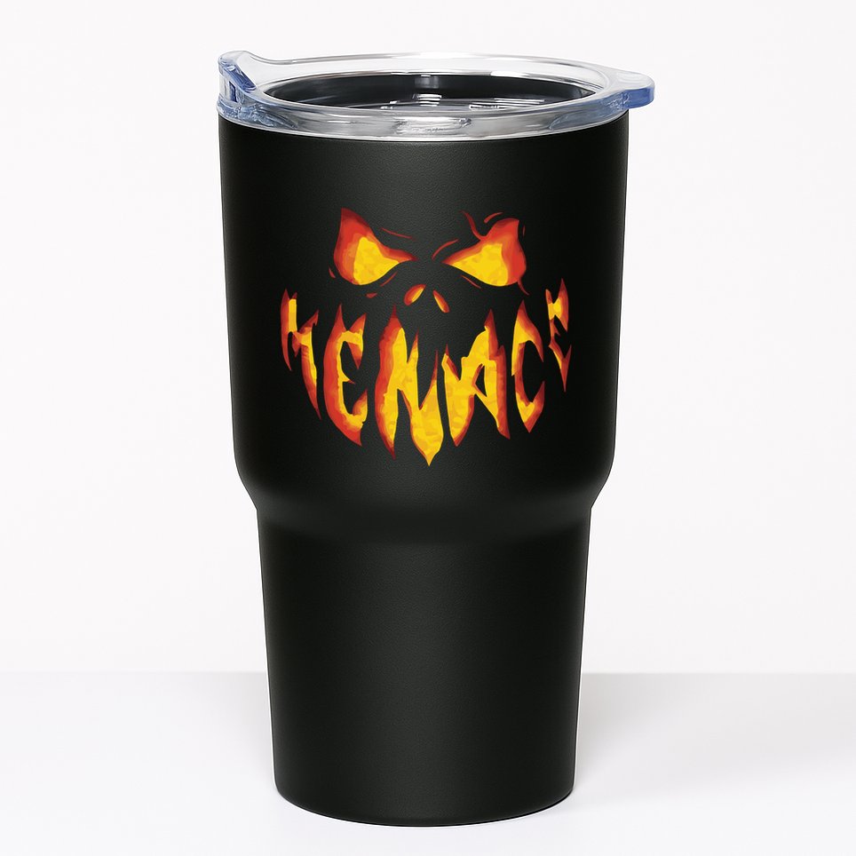 Bam Menace Pumpkin Tumbler