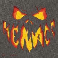 Bam Menace Pumpkin Cotton Canvas Backpack