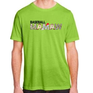 Baseball Mamaw Proud Ball Mamaw Baseball Pride Gift Adult ChromaSoft Performance T-Shirt