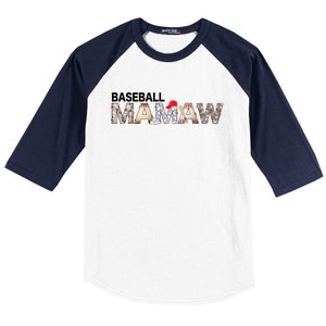 Baseball Mamaw Proud Ball Mamaw Baseball Pride Gift Baseball Sleeve Shirt