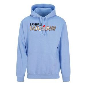 Baseball Mamaw Proud Ball Mamaw Baseball Pride Gift Unisex Surf Hoodie