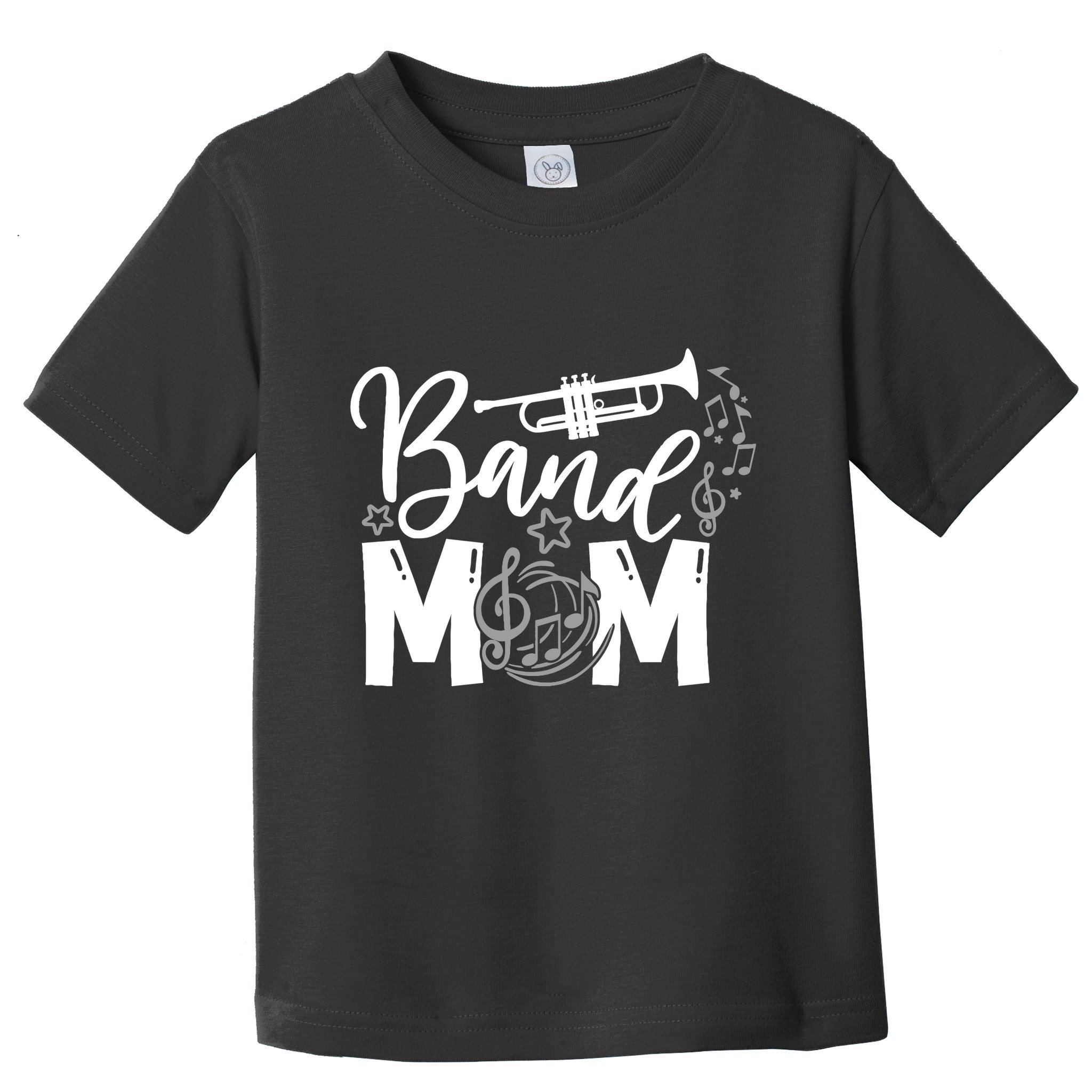 Band Mom Proud Band Mom Musical Marching Band Trumpet Toddler T-Shirt