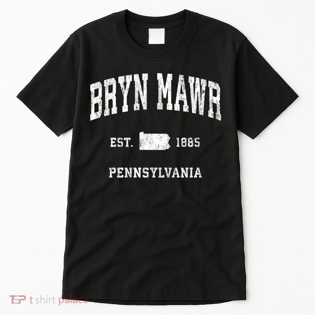 Bryn Mawr Pennsylvania Pa Vintage Athletic Sports Tall T-Shirt