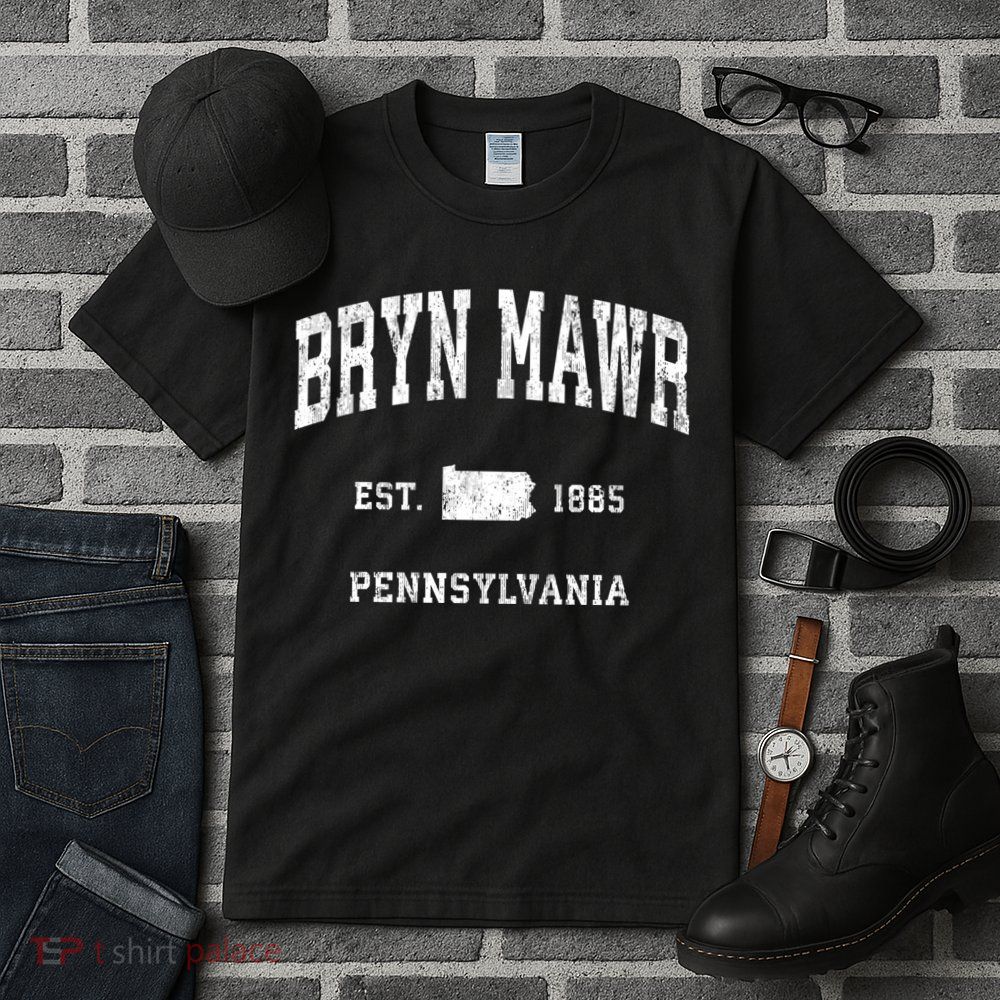 Bryn Mawr Pennsylvania Pa Vintage Athletic Sports Tall T-Shirt