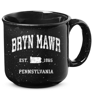 Bryn Mawr Pennsylvania Pa Vintage Athletic Sports 15oz Campfire Ceramic Mug