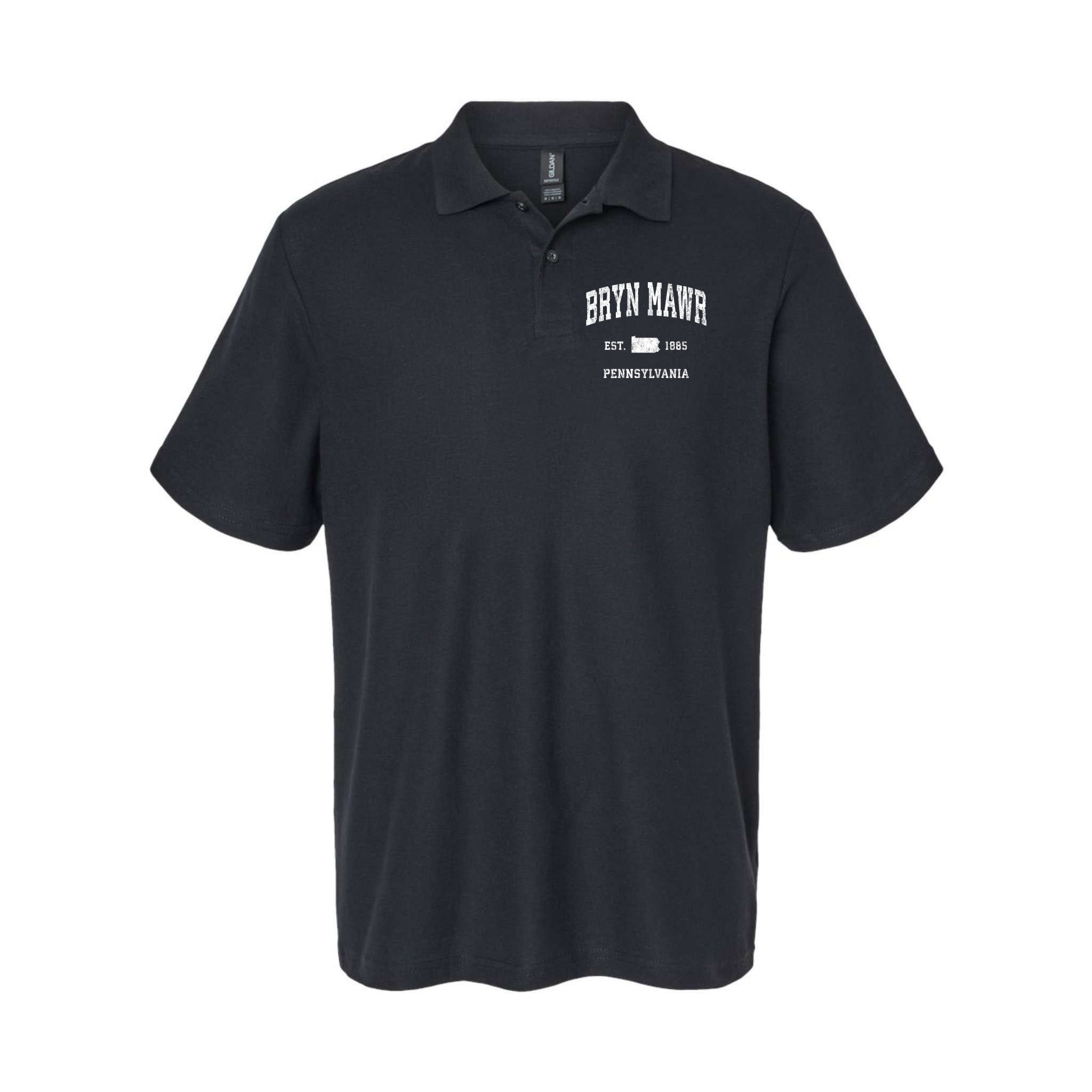 Bryn Mawr Pennsylvania Pa Vintage Athletic Sports Polo