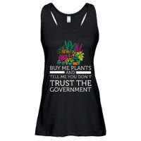 Buy Me Plants And Tell Me You Don't Trust The Government Ladies Essential Flowy Tank