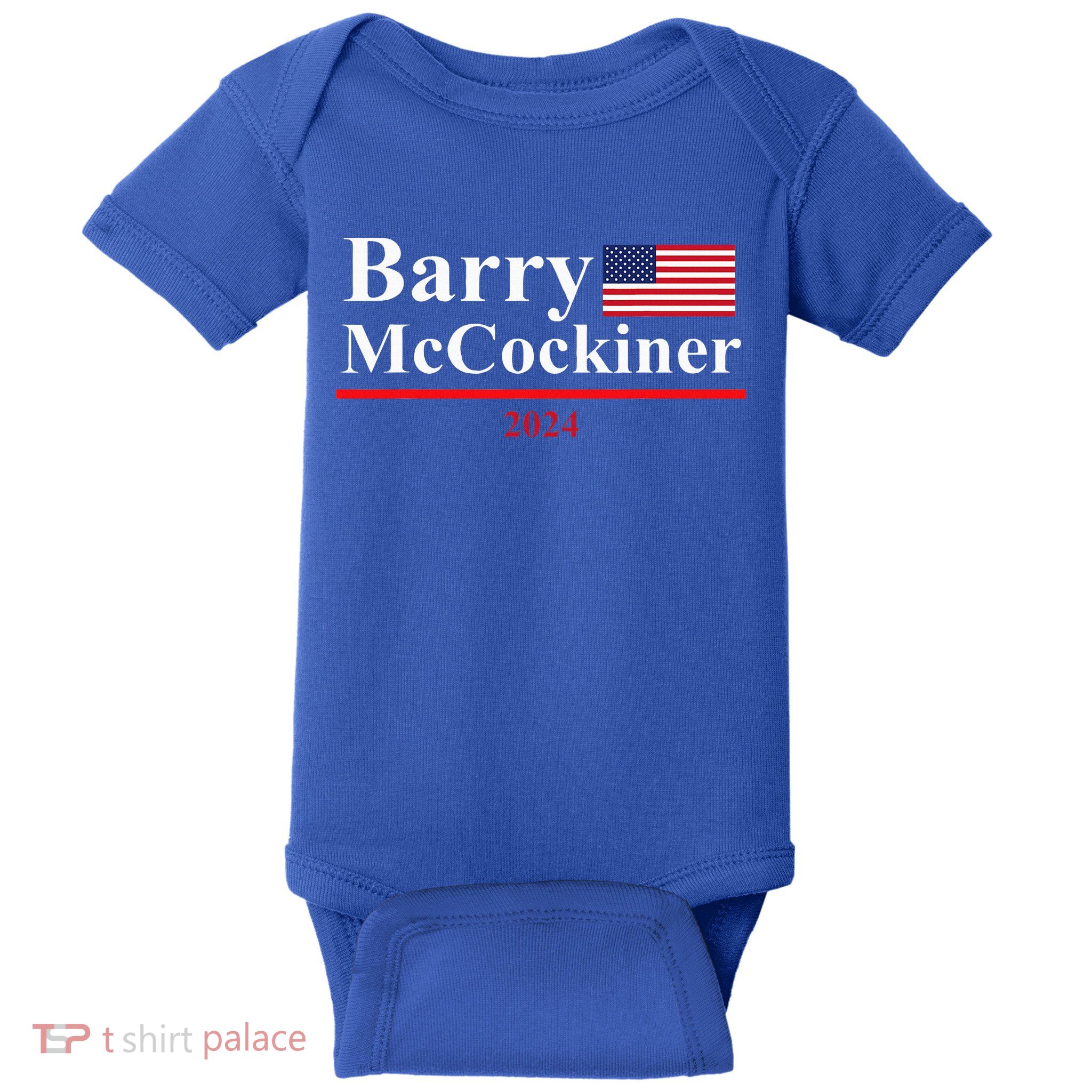 Barry Mccockiner Presidential Election 2024 Baby Bodysuit