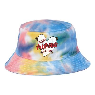 Baseball Memaw Proud Baseball Player Memaw Funny Gift Tie Dye Newport Bucket Hat