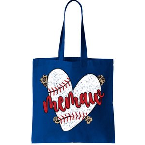 Baseball Memaw Proud Baseball Player Memaw Funny Gift Tote Bag