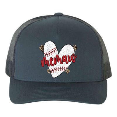 Baseball Memaw Proud Baseball Player Memaw Funny Gift Yupoong Adult 5-Panel Trucker Hat