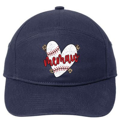 Baseball Memaw Proud Baseball Player Memaw Funny Gift 7-Panel Snapback Hat