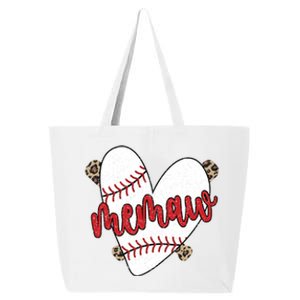 Baseball Memaw Proud Baseball Player Memaw Funny Gift 25L Jumbo Tote