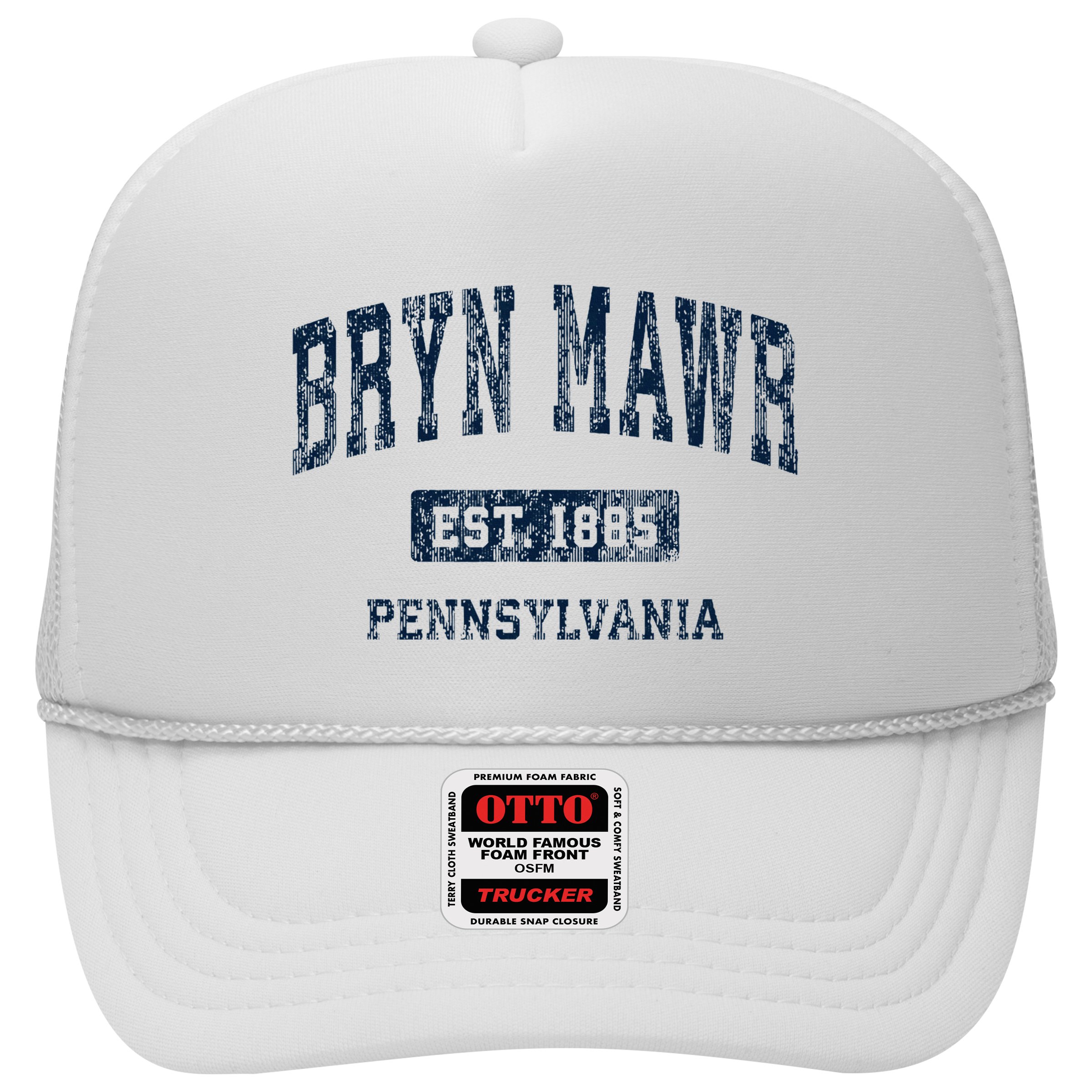 Bryn Mawr Pennsylvania Pa Vintage Athletic Sports Design Hat