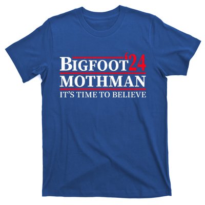 Bigfoot Mothman President Election 2024 Campaign T-Shirt