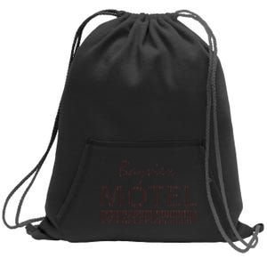 Bayview Motel Pass Christian Mississippi Sweatshirt Cinch Pack Bag