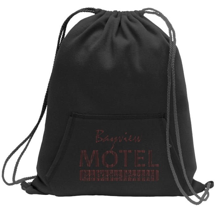 Bayview Motel Pass Christian Mississippi Sweatshirt Cinch Pack Bag