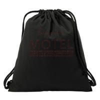 Bayview Motel Pass Christian Mississippi Drawstring Bag