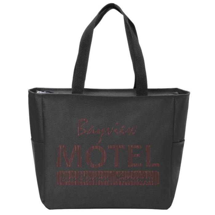 Bayview Motel Pass Christian Mississippi Zip Tote Bag