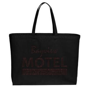 Bayview Motel Pass Christian Mississippi Cotton Canvas Jumbo Tote