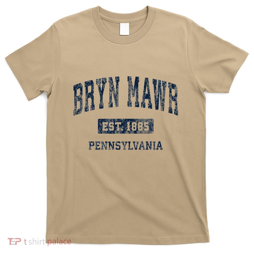 Bryn Mawr Pennsylvania Pa Vintage Athletic Sports T-Shirt
