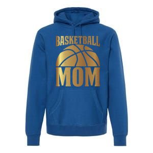 Basketball Mom Player Coach Sports Lover Graphic Funny Gift Premium Hoodie