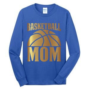 Basketball Mom Player Coach Sports Lover Graphic Funny Gift Tall Long Sleeve T-Shirt