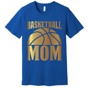 Basketball Mom Player Coach Sports Lover Graphic Funny Gift Premium T-Shirt