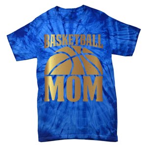 Basketball Mom Player Coach Sports Lover Graphic Funny Gift Tie-Dye T-Shirt