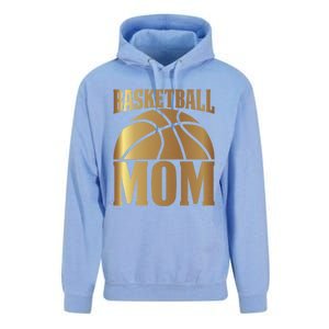 Basketball Mom Player Coach Sports Lover Graphic Funny Gift Unisex Surf Hoodie