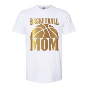 Basketball Mom Player Coach Sports Lover Graphic Funny Gift Softstyle CVC T-Shirt